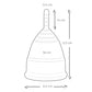 Mae B Intimate Health 2 Large Menstrual Cups