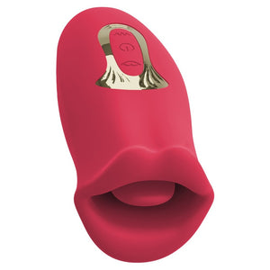 Oral Fun Moving Lips Tongue Vibrator
