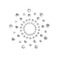 Bijoux Indiscrets Mimi Rhinestone Pasties Silver