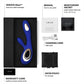 Lelo Soraya Wave Midnight Blue Dual Rechargeable Vibrator