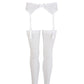 Suspender Set White