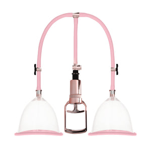 Pumped Breast Pump Medium Rose Gold