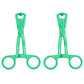 Green Scissor Nipple Clamps With Metal Chain