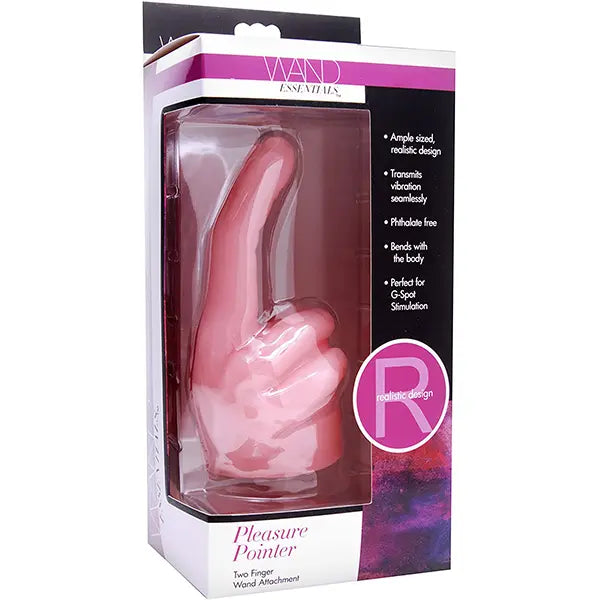 Pleasure Pointer Two Finger Wand Attachment