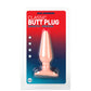 Classic Smooth Butt Plug Medium Flesh Pink