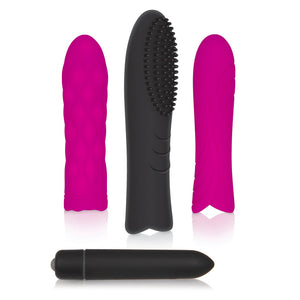 Evolved Trio Pleasure Sleeve Kit With Bullet