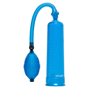 Toy Joy Rock Hard Stimulation Blue Power Penis Pump