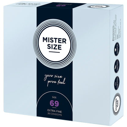 Mister Size 69mm Your Size Pure Feel Condoms 36 Pack