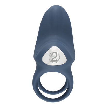 Rechargeable Silicone Vibrating Double Ring