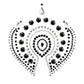 Bijoux Indiscrets Flamboyant Rhinestone Jewellery Black Silver