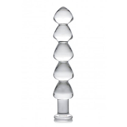 Master Series Drops Anal Links Glass Dildo