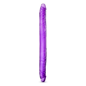 B Yours 16 Inch Purple Double Dildo