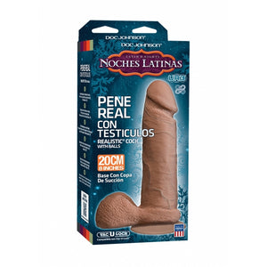 Noches Latinas Ur3 Pene Real 8 Inch Dildo