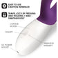 Lelo Ina Wave 2 Luxury Rechargeable Vibe Plum