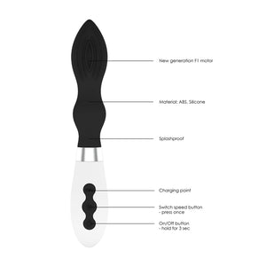 Astraea Rechargeable Vibrator Black