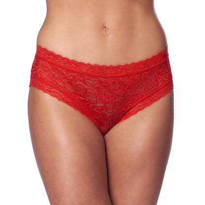 Romantic Red Open Back Briefs