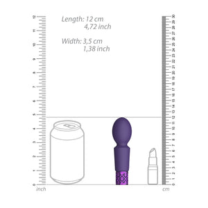 Royal Gems Brilliant Rechargeable Bullet Purple